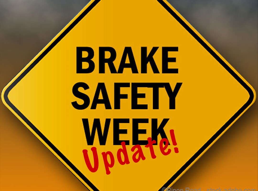 brake safety week update