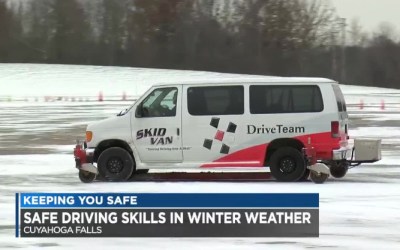 Cleveland Channel 19 News Features DriveTeam’s Winter Skills Clinic